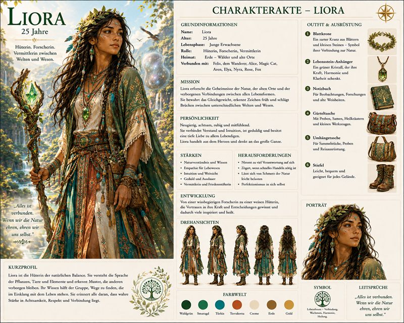 Charakterakte Liora