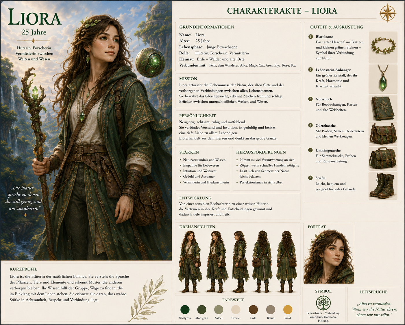 Charakterakte Liora