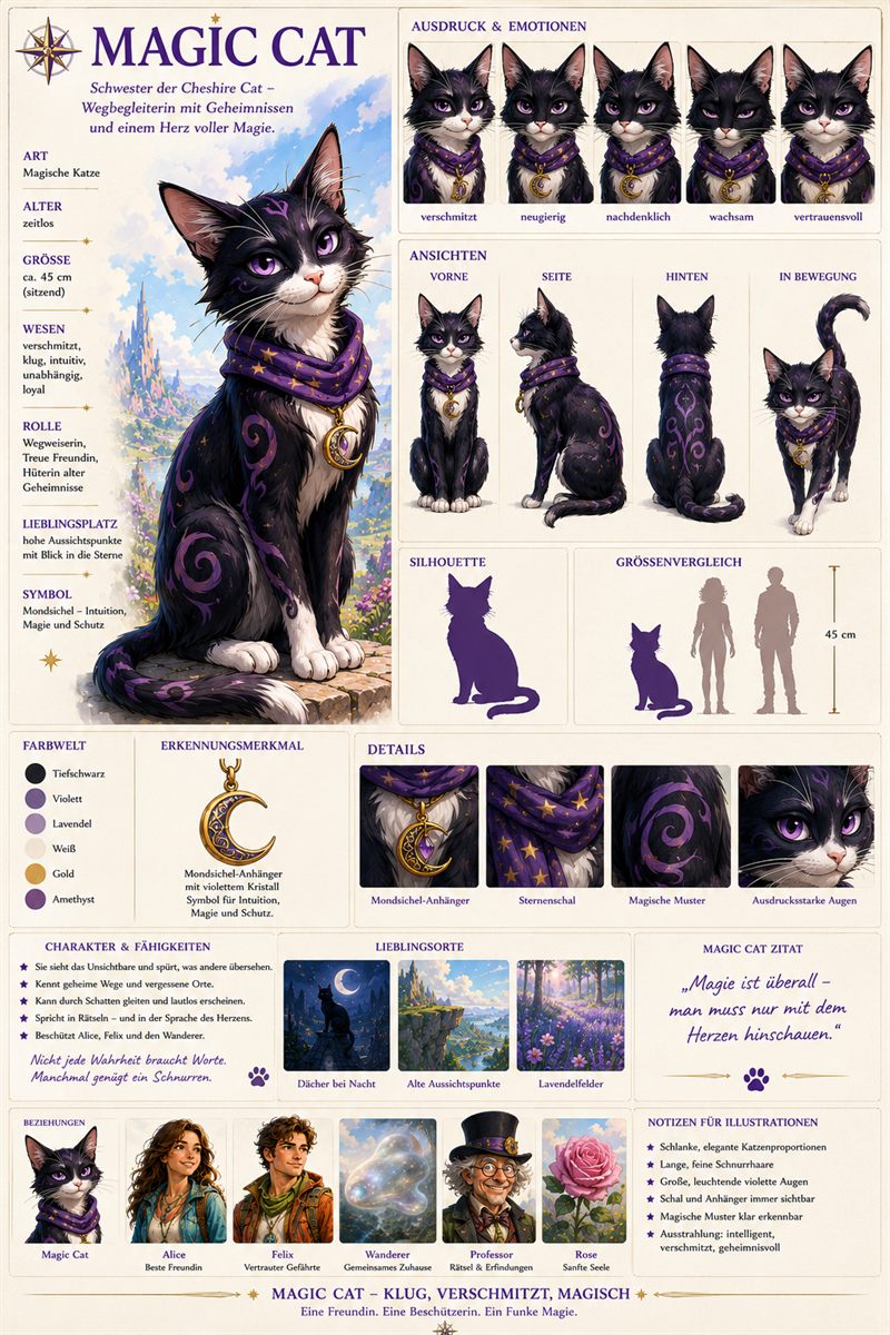 Charakterakte Magic Cat